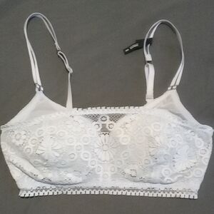 Aerie Blue Lace Bra 32D